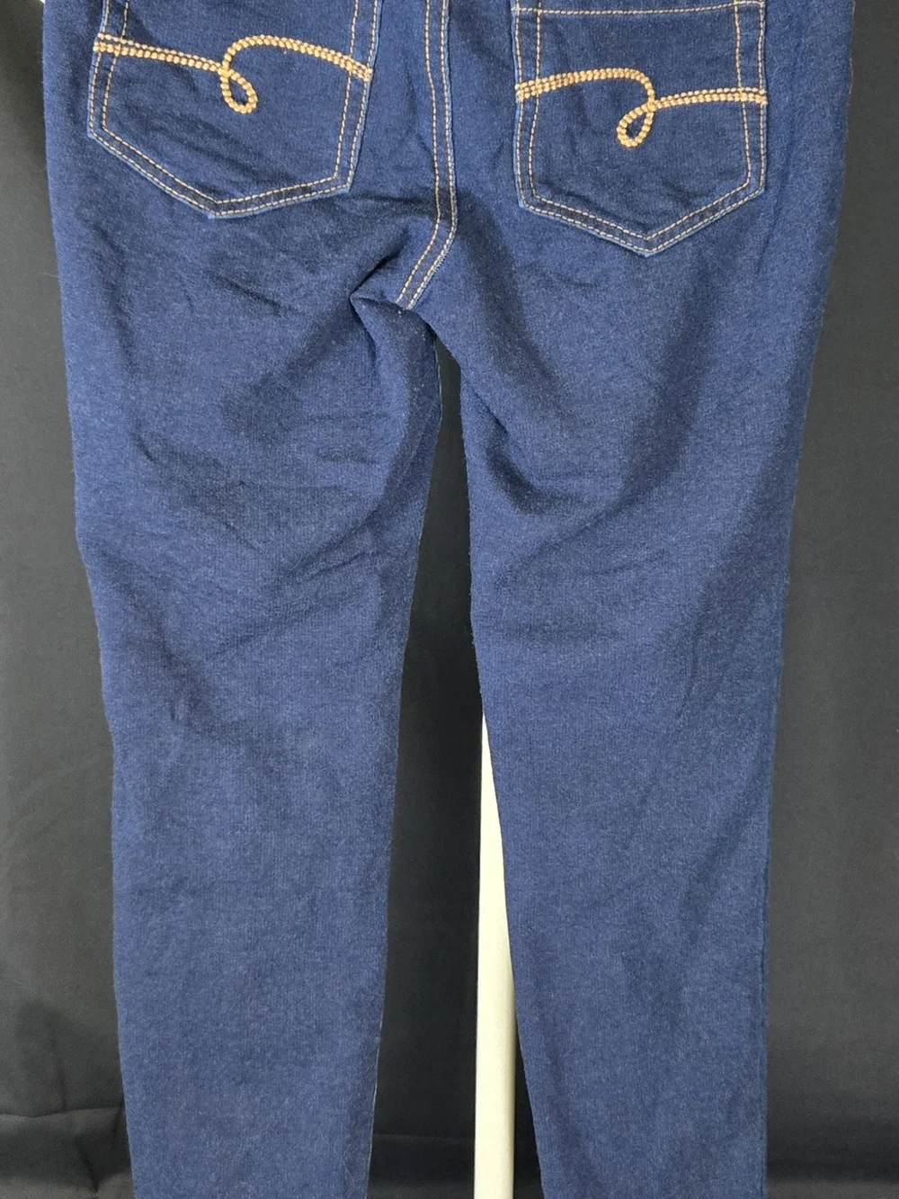 Young Ladies Stretch Indigo Blue Jeans - Classic Straight #330